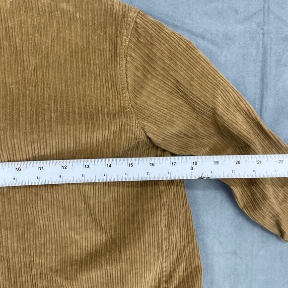 Bebe Organic Jacket Kids 6Y Brown Corduroy Button Up 100% Cotton Long Sleeve - Picture 9 of 11